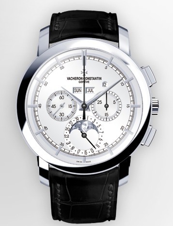 Réplique Vacheron Constantin Patrimony Traditionnelle Chronographe perpetual Montre - Cliquez sur l'image pour la fermer